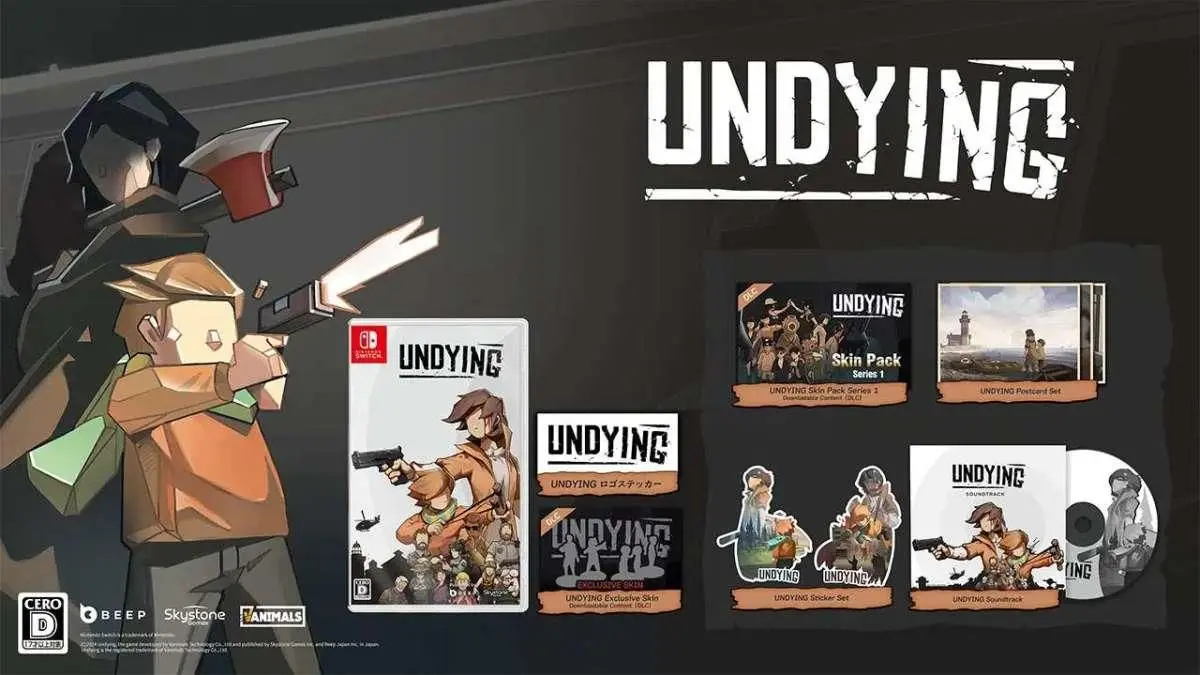 Undying Limited Edition Nintendo Switch okładka gry