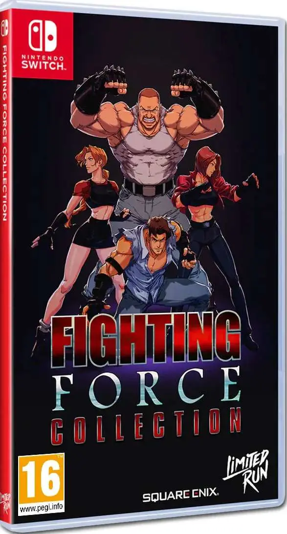 Fighting Force Collection Nintendo Switch okładka gry