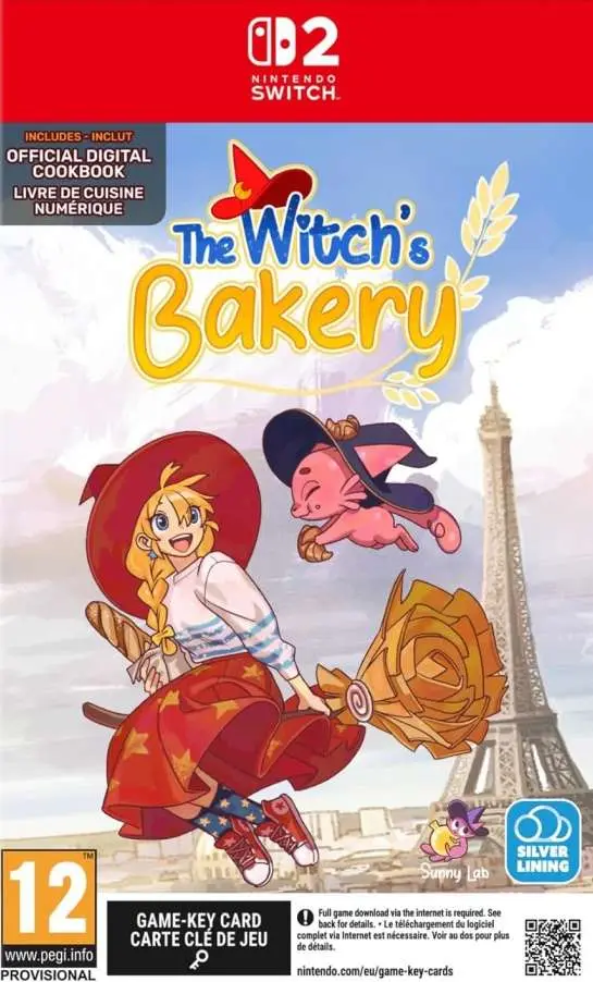 The Witch's Bakery Nintendo Switch 2 okładka gry