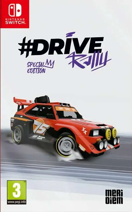 DRIVE Rally Nintendo Switch okładka gry