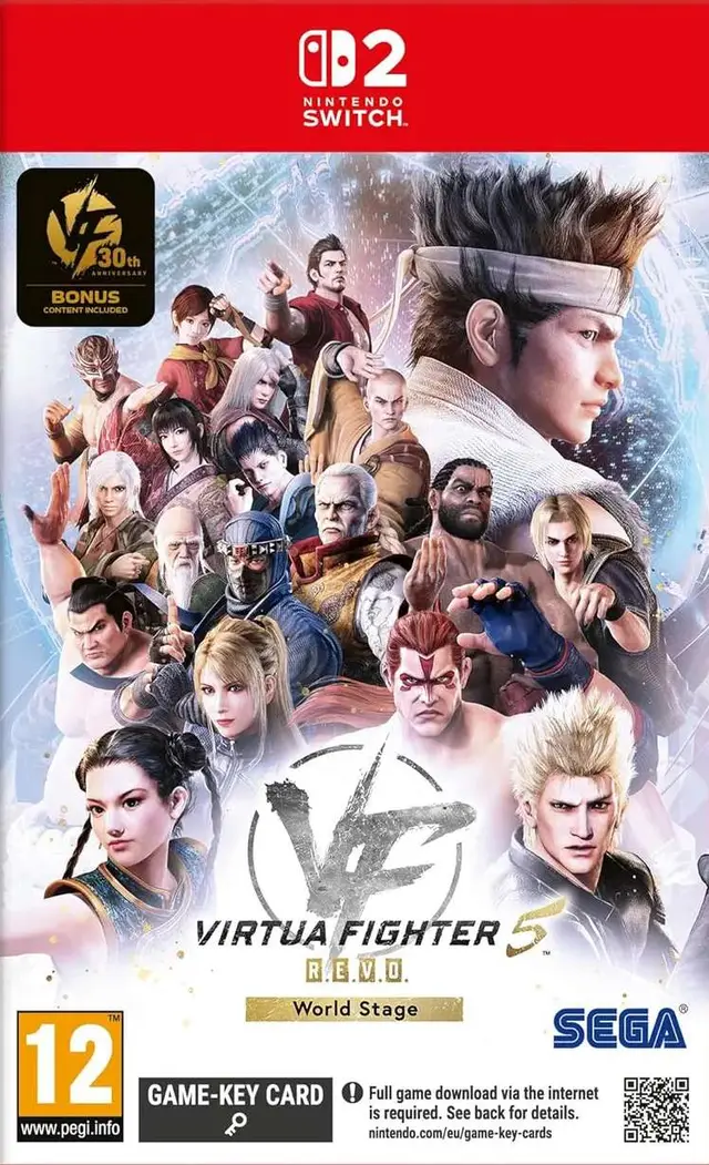 Virtua Fighter 5 R.E.V.O. World Stage 30th Anniversary Edition Nintendo Switch 2 okładka gry