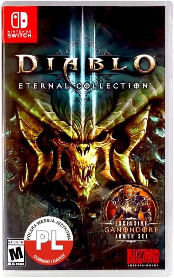 Diablo III Eternal Collection Nintendo Switch okładka gry