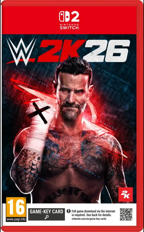 WWE 2K26 Nintendo Switch 2 okładka gry