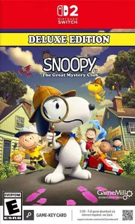 Snoopy: The Great Mystery Club - Deluxe Edition Nintendo Switch 2 okładka gry