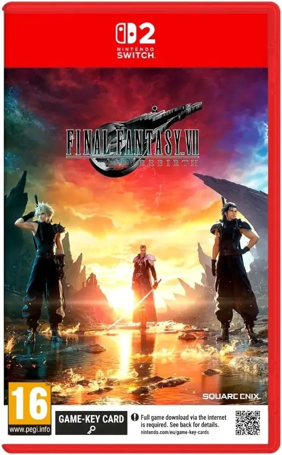 Final Fantasy VII Rebirth Nintendo Switch 2 okładka gry