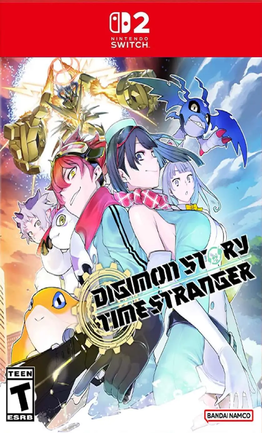 Okładka gry Digimon Story Time Stranger na Nintendo Switch 2