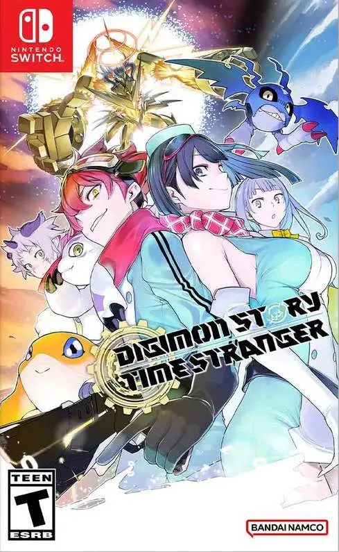 Digimon Story Time Stranger Nintendo Switch okładka gry