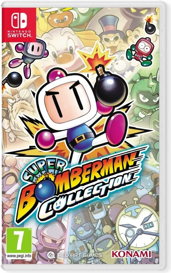 SUPER BOMBERMAN COLLECTION Nintendo Switch okładka gry