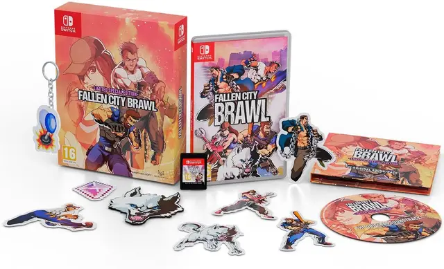Fallen City Brawl Special Edition Nintendo Switch okładka gry
