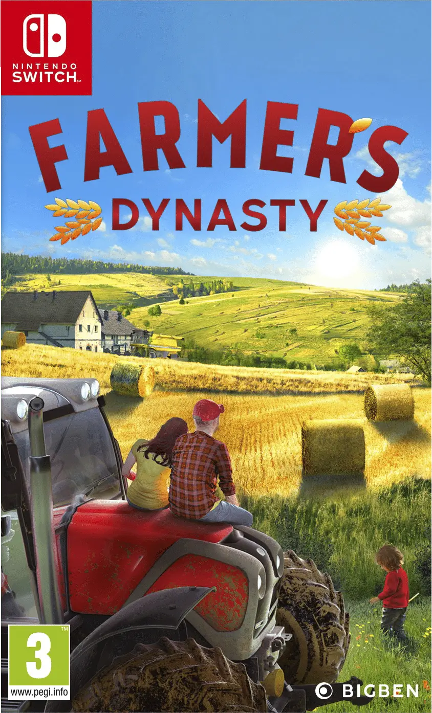 Farmers Dynasty Nintendo Switch okładka gry