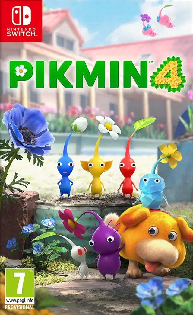 Pikmin 4 Nintendo Switch okładka gry