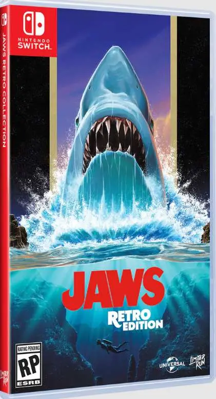 JAWS: Retro Edition Nintendo Switch okładka gry