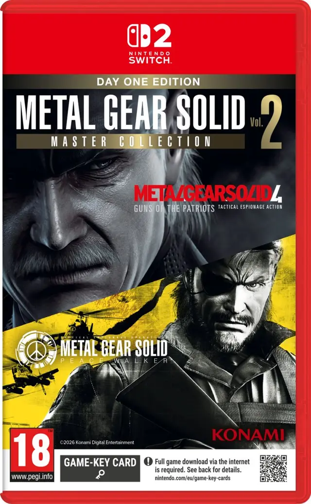 Metal Gear Solid: Master Collection Volume 2 Nintendo Switch 2 okładka gry