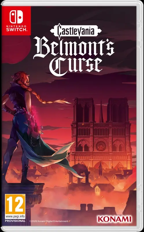 Castlevania Belmont's Curse Nintendo Switch okładka gry