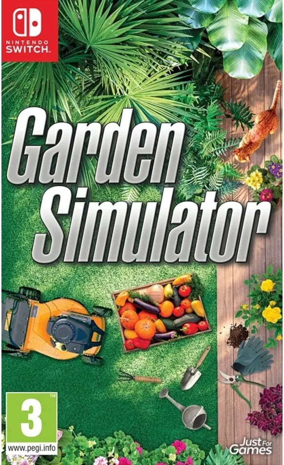 Garden Simulator Nintendo Switch okładka gry