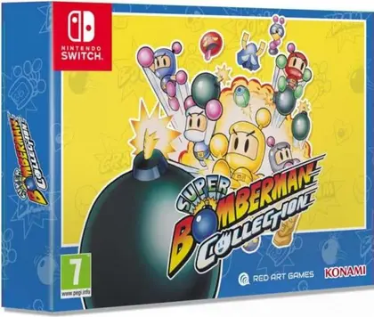 Super Bomberman Collection Collector's Edition Nintendo Switch okładka gry