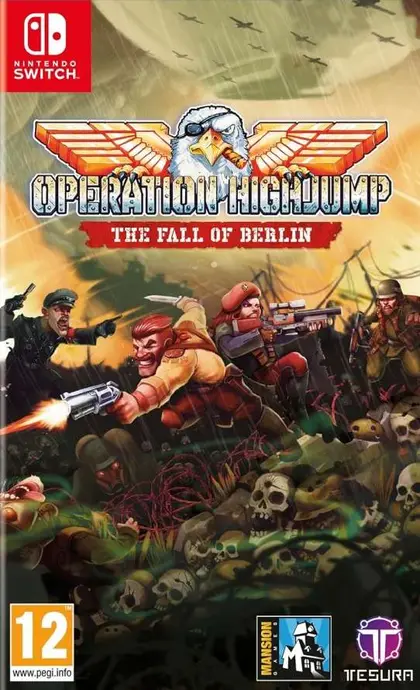 Operation Highjump The Fallen of Berlin Nintendo Switch okładka gry