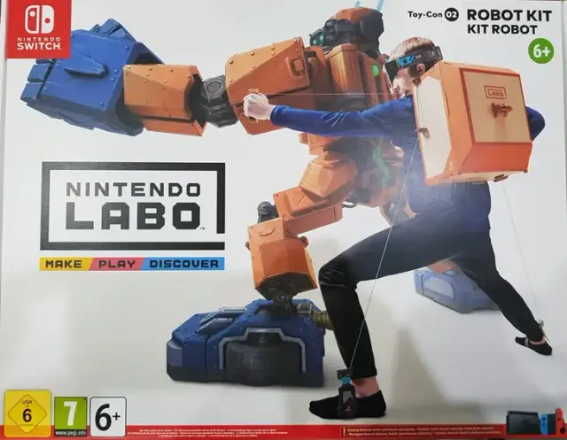 Labo Robot Kit Nintendo Switch okładka gry