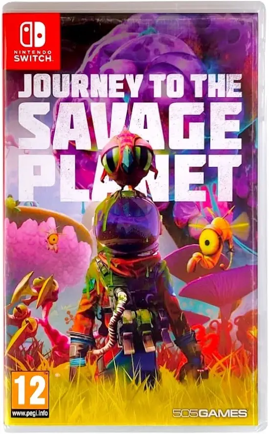 Journey to the Savage Planet Nintendo Switch okładka gry