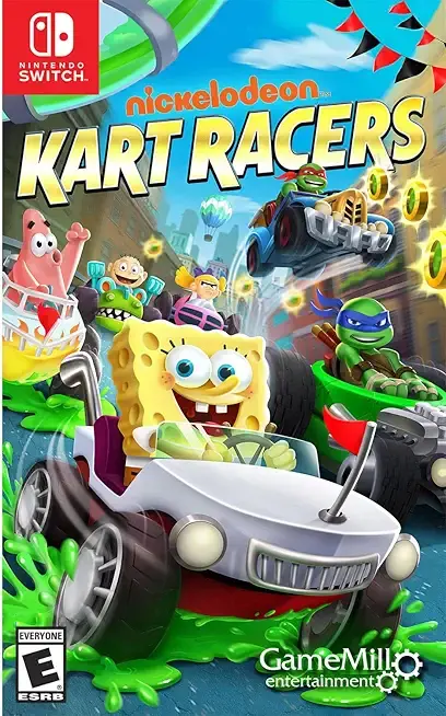 Okładka gry Nickelodeon Kart Racers na Nintendo Switch