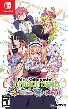 Miss Kobayashi's Dragon Maid: Burst Forth!! Choro-gon Breath Nintendo Switch okładka gry