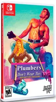 Plumbers Don't Wear Ties Definitive Edition Nintendo Switch okładka gry