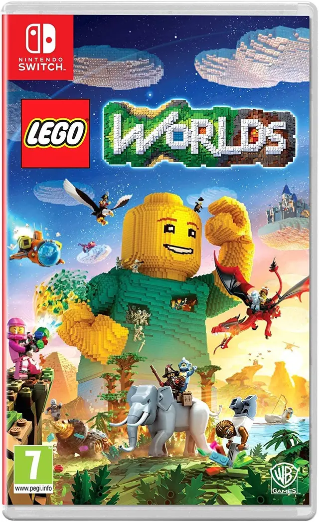 LEGO Worlds Nintendo Switch okładka gry