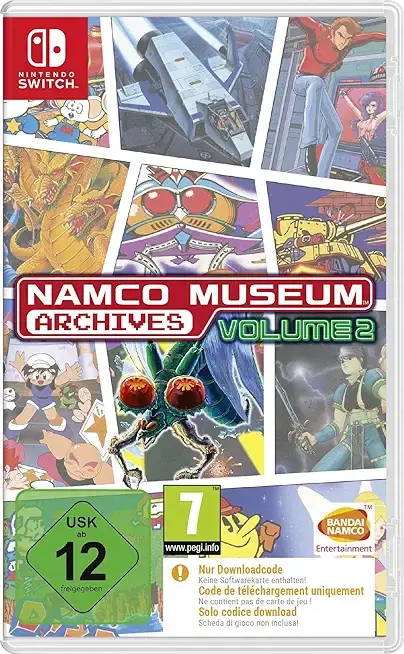 Namco Museum Archives Volume 2 Nintendo Switch okładka gry