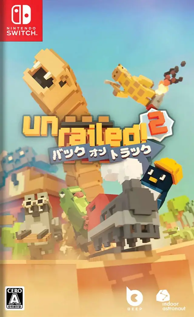 Unrailed 2: Back on Track Nintendo Switch okładka gry