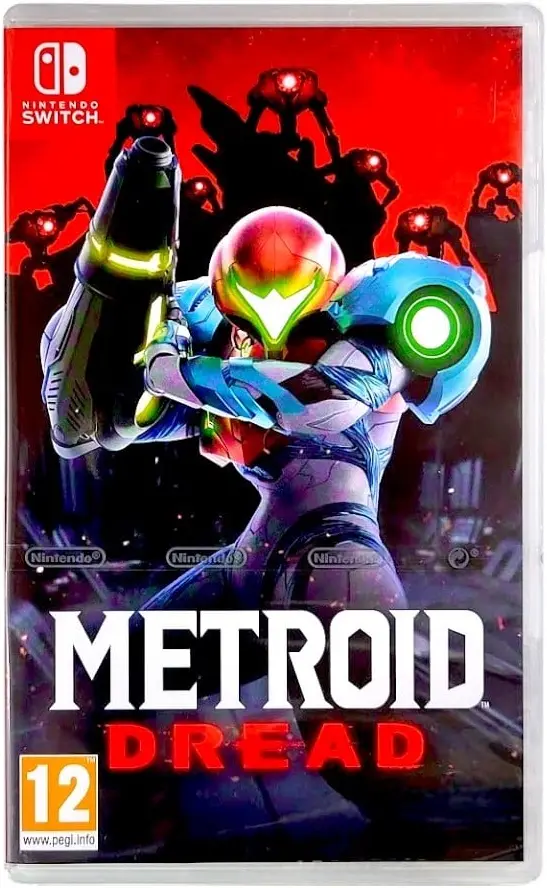 Metroid Dread Nintendo Switch okładka gry