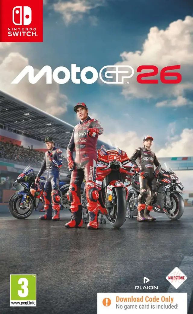 MotoGP 26 Nintendo Switch okładka gry