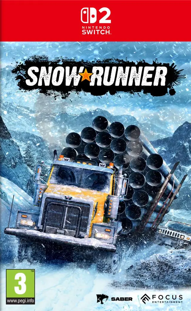 SnowRunner Nintendo Switch 2 okładka gry