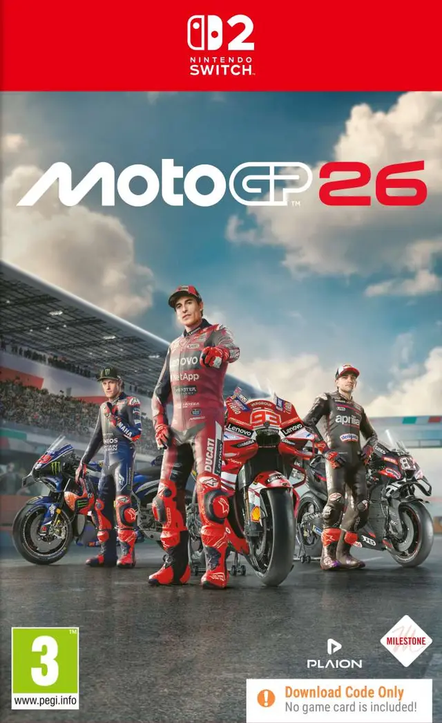 MotoGP 26 Nintendo Switch 2 okładka gry
