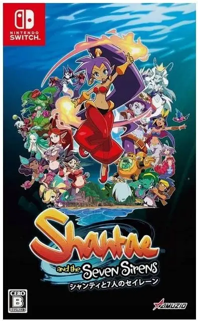 Shantae and the Seven Sirens Nintendo Switch okładka gry