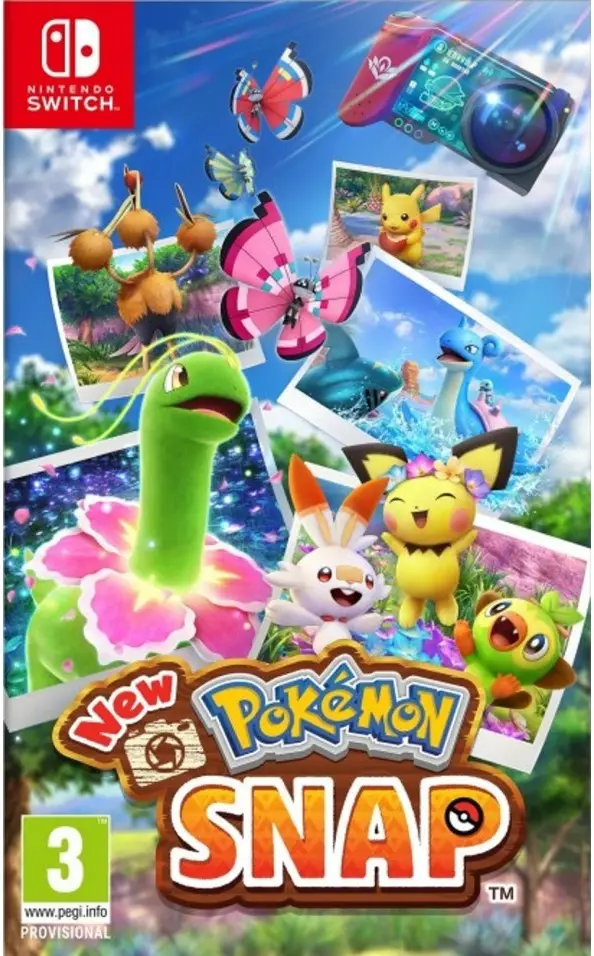 New Pokémon Snap Nintendo Switch okładka gry