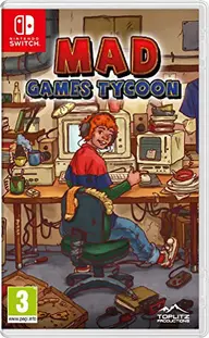 Mad Games Tycoon Nintendo Switch okładka gry