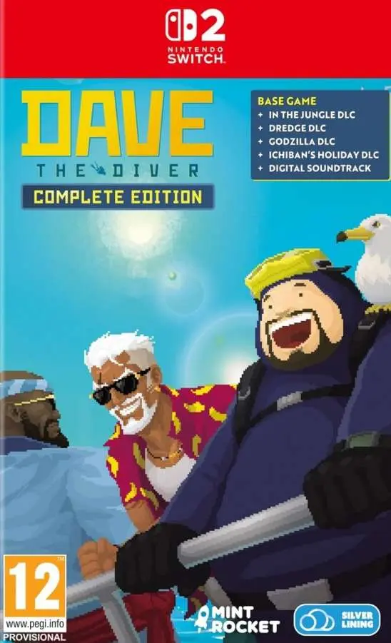 Okładka gry Dave the Diver Complete Edition na Nintendo Switch 2