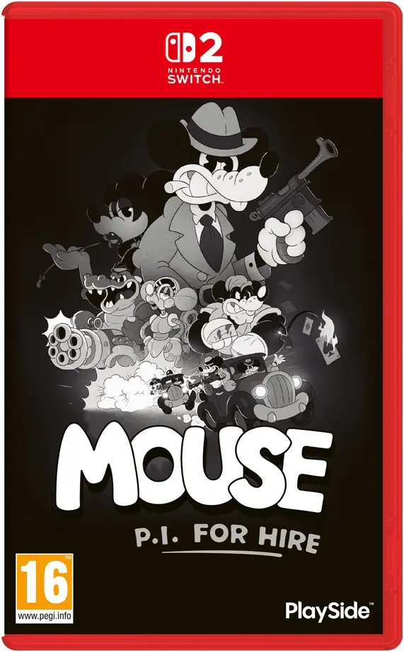 Okładka gry Mouse P.I. for Hire na Nintendo Switch 2