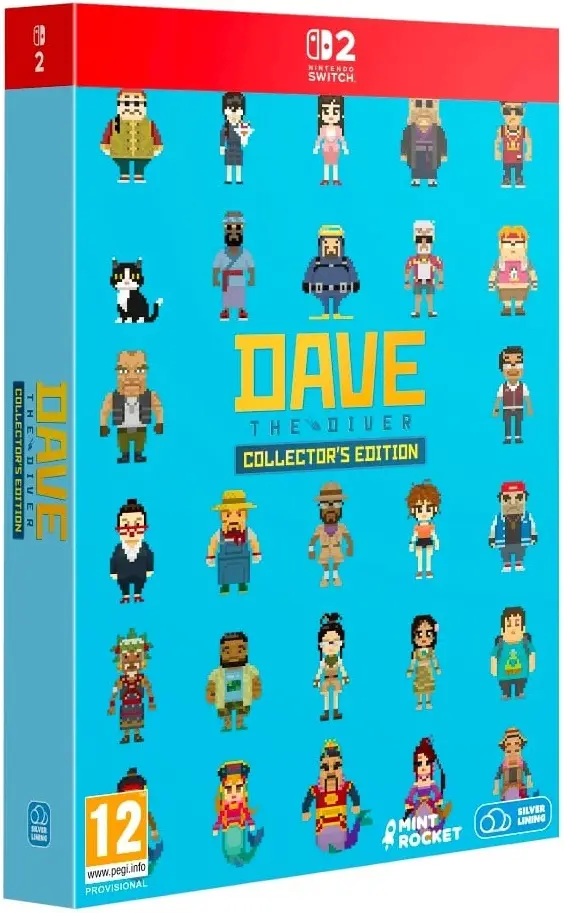 Okładka gry Dave the Diver - Collectors Edition na Nintendo Switch 2 Okładka gry Dave the Diver - Collectors Edition na Nintendo Switch 2