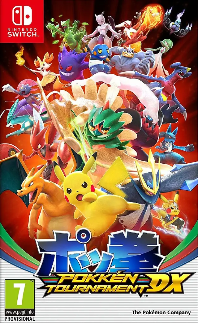 Pokkén Tournament DX Nintendo Switch okładka gry
