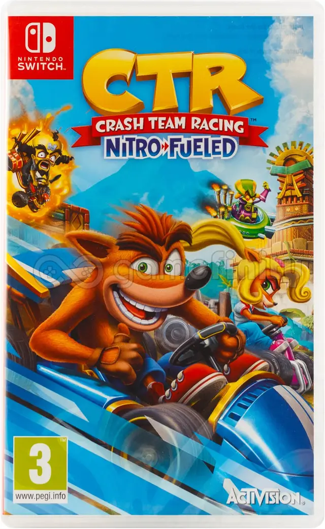 Crash Team Racing Nitro-Fueled Nintendo Switch okładka gry