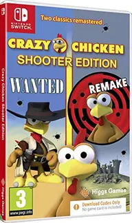 Crazy Chicken Shooter Edition Nintendo Switch okładka gry