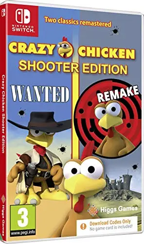 Crazy Chicken Shooter Edition Nintendo Switch okładka gry