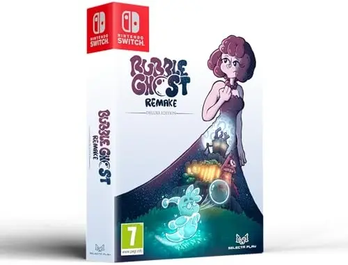 Bubble Ghost Remake Deluxe Edition Nintendo Switch okładka gry