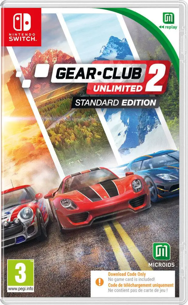 Gear.Club Unlimited 2 Nintendo Switch okładka gry