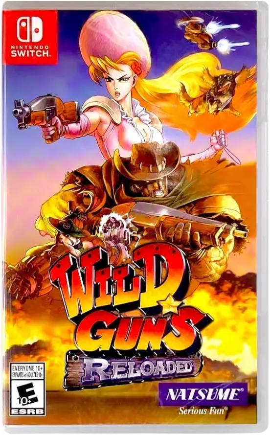 Wild Guns Reloaded Nintendo Switch okładka gry