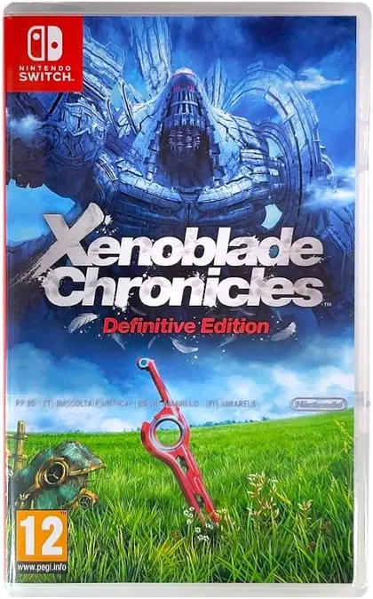 Xenoblade Chronicles Definitive Edition Nintendo Switch okładka gry