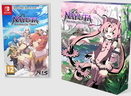 The Legend of Nayuta: Boundless Trails - Limited Edition Nintendo Switch okładka gry