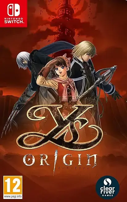 Okładka gry Ys Origin na Nintendo Switch Okładka gry Ys Origin na Nintendo Switch