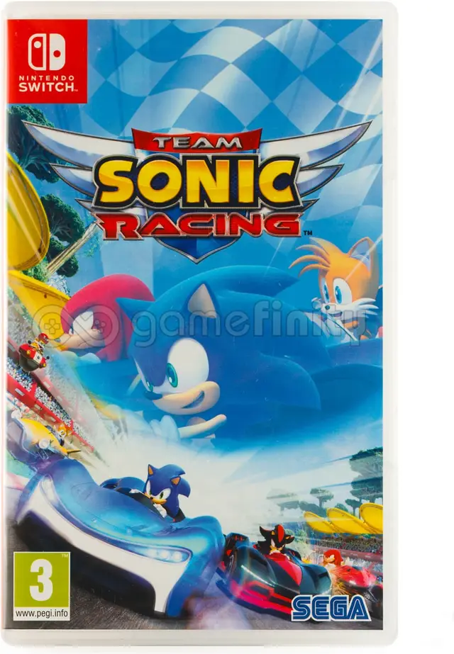 Sonic Team Racing Nintendo Switch okładka gry